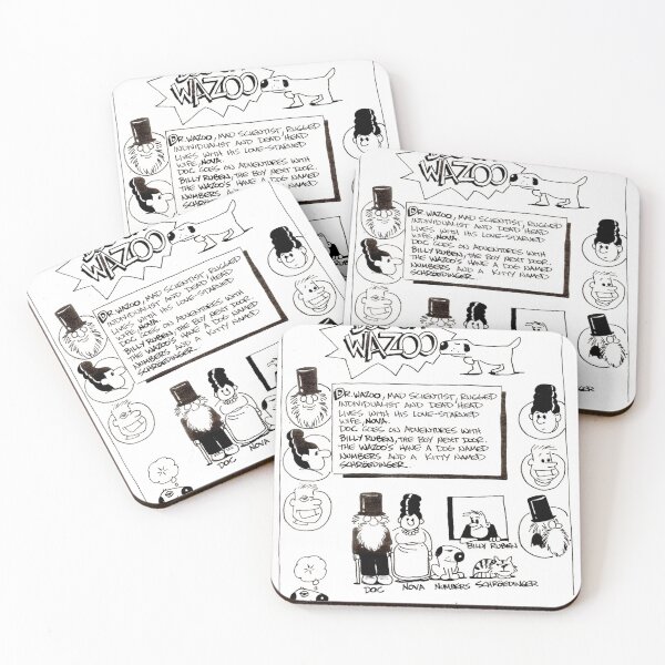 Item preview, Dr Wazoo Line-Up designed and sold by wazoowazoo.