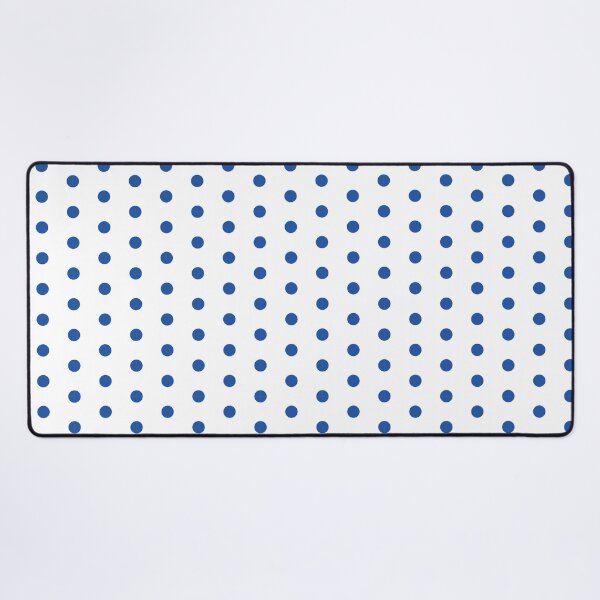 Item preview, Blue Polka Dots on White designed and sold by SJ Designs.