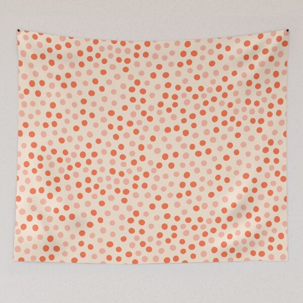 Item preview, Pink Polka Dots Pattern designed and sold by Carrie Cantwell Art.