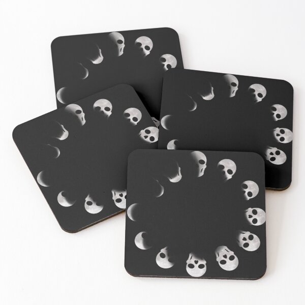 Item preview, Moon Phases Skulls II designed and sold by Mettlework.