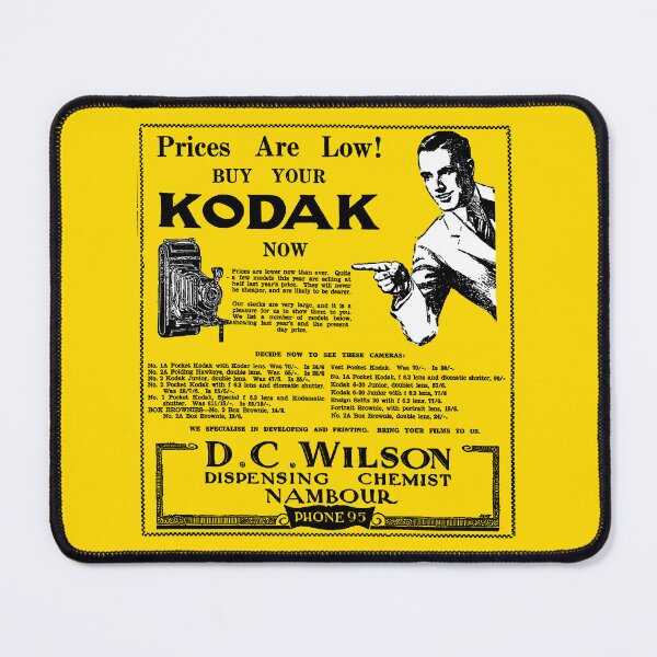 Item preview, OLD CAMERA - ADVERT designed and sold by ThrowbackAds.