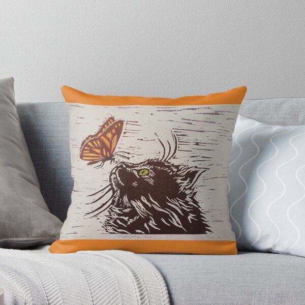 Item preview, Gato curioso designed and sold by Inga Dalsegg.