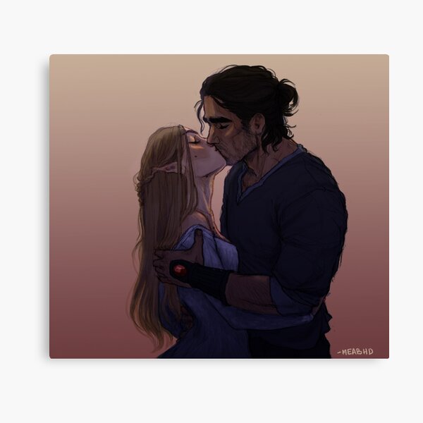 Nesta and Cassian Canvas Print