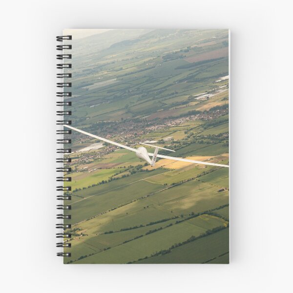 Item preview, Sailplane,glider soaring above the English contryside. designed and sold by sandyprints.