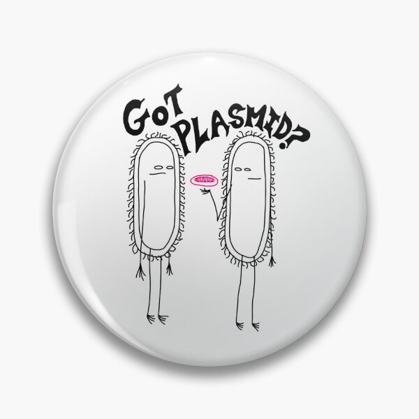 Item preview, Got Plasmid? Black Linework Version designed and sold by MYSTICGOATLADY.