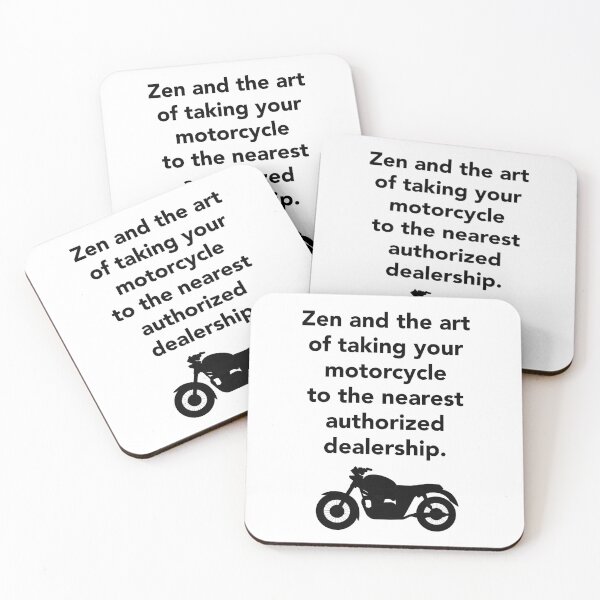 Item preview, Zen Dealership (Humour with North American spelling) designed and sold by RudePlanet.