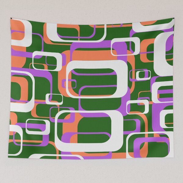 Item preview, Retro Inspired Squares designed and sold by TotallyRetroArt.