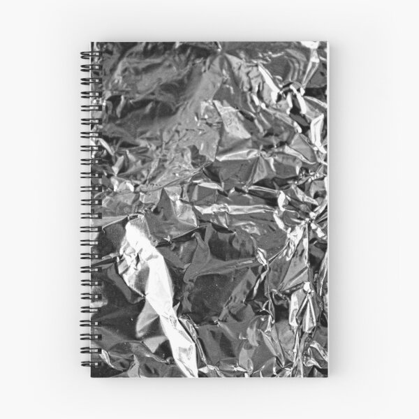 Item preview, Crumpled Silver Metallic Aluminum Foil Texture designed and sold by worldways.