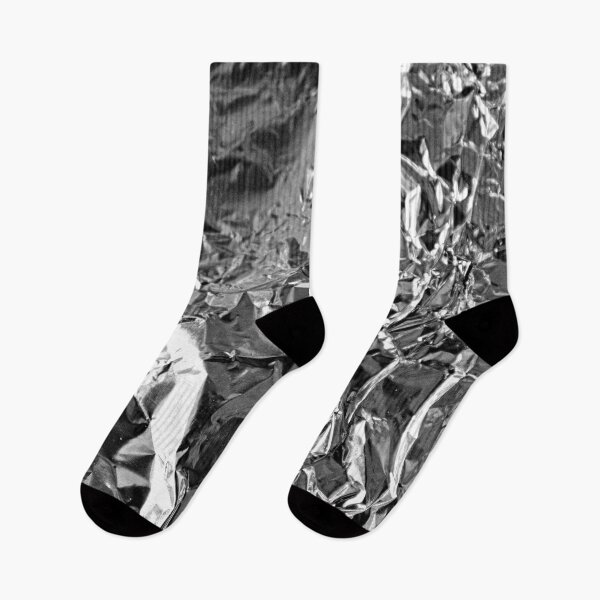 Item preview, Crumpled Silver Metallic Aluminum Foil Texture designed and sold by worldways.