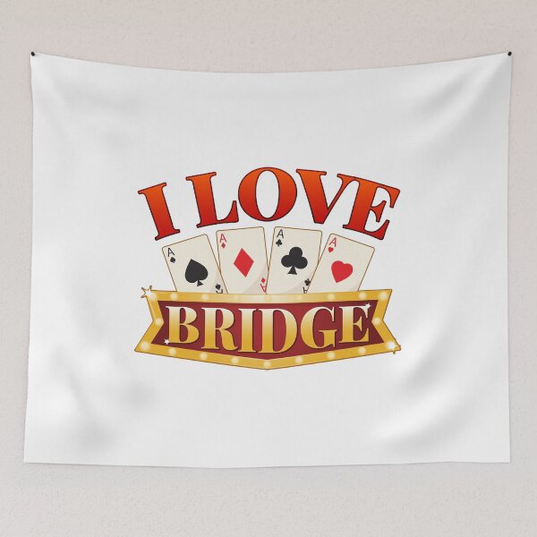 Item preview, I Love Bridge Player Card Game designed and sold by jaygo.
