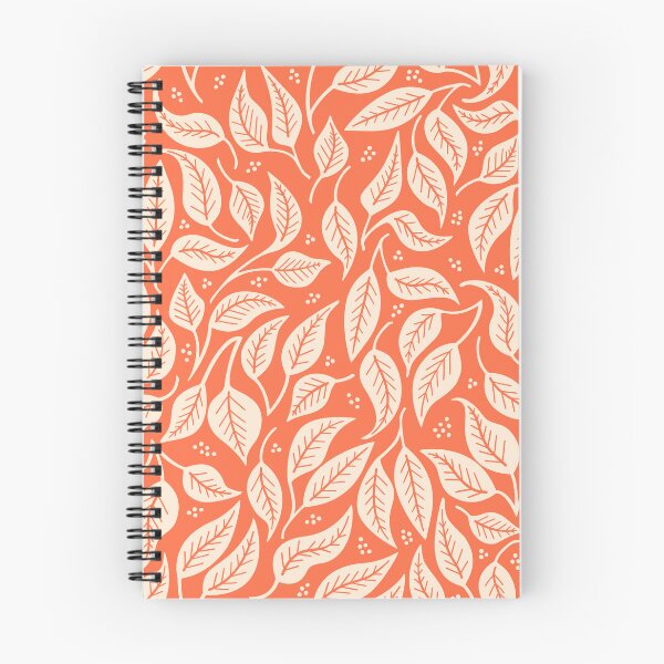 Item preview, Leaves / Leaf Pattern - Red / Pink designed and sold by Carrie Cantwell Art.