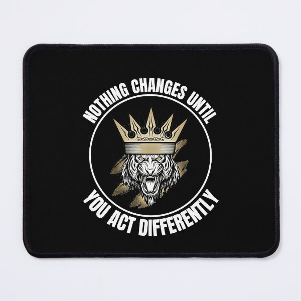 Item preview, Motivational Quote - Nothing changes until you act differently designed and sold by hiunlimit.