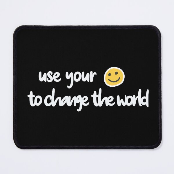 Item preview, use your smile to change the world designed and sold by meesara.