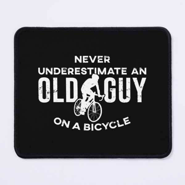 Item preview, Cycling Dad Grandpa Old Man With A Bicycle Cycling Fathers Day Essential T-Shirt designed and sold by felyn3gloria.