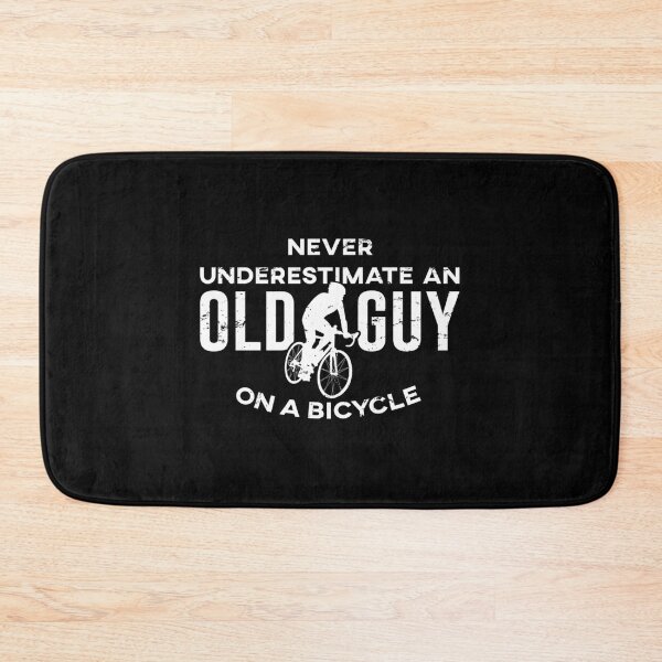 Item preview, Cycling Dad Grandpa Old Man With A Bicycle Cycling Fathers Day Essential T-Shirt designed and sold by felyn3gloria.