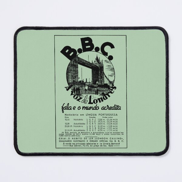 Item preview, LONDON CALLING - RADIO FREQUENCIES IN PORTUGAL designed and sold by ThrowbackAds.