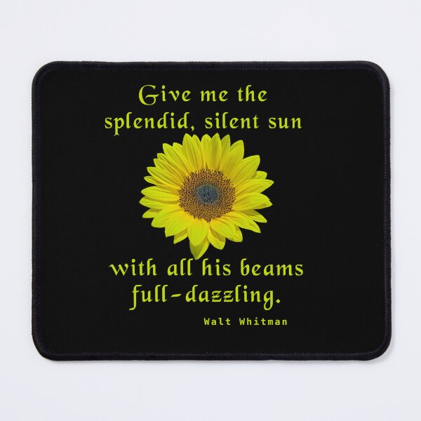 Item preview, Walt Whitman Quote designed and sold by Brad Chambers.