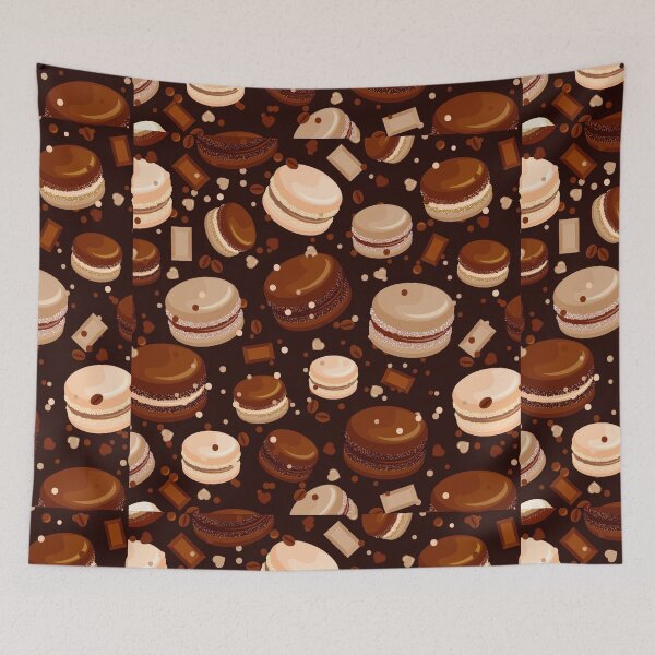 Item preview, Macaron Dessert Patterns  designed and sold by Mystic-Roots99.