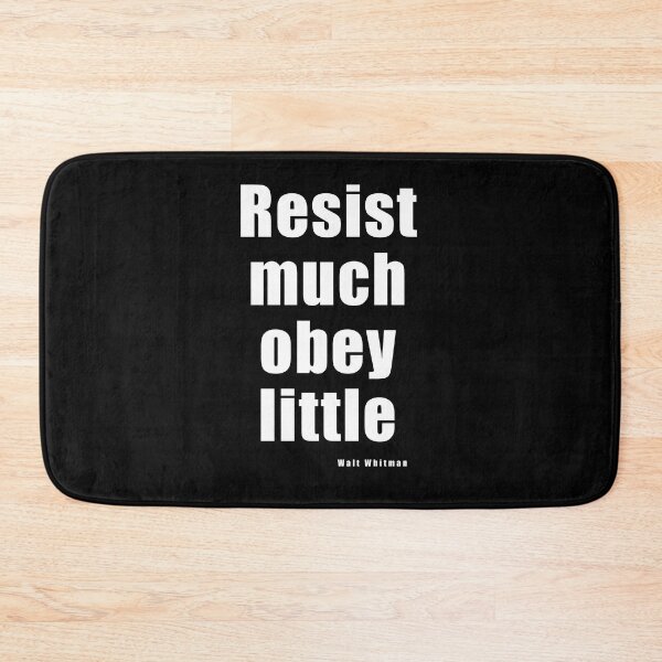 Item preview, Resist Much Obey Little designed and sold by Brad Chambers.