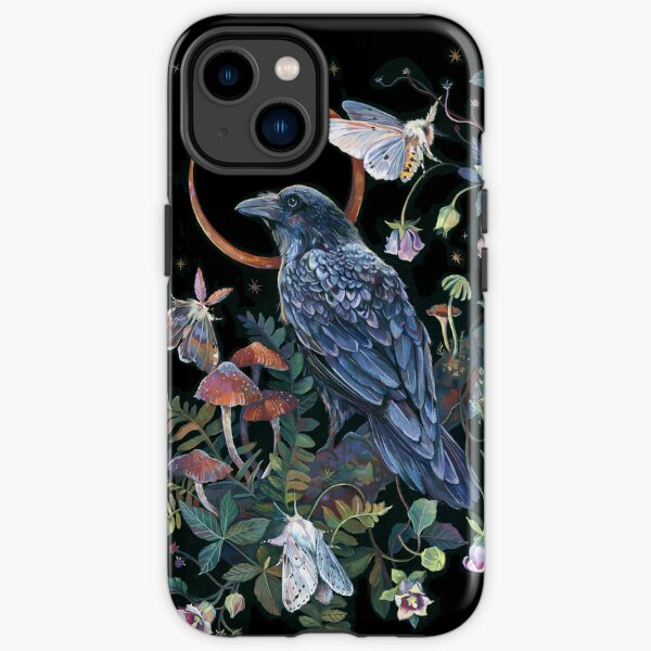 Moon Raven iPhone Tough Case
