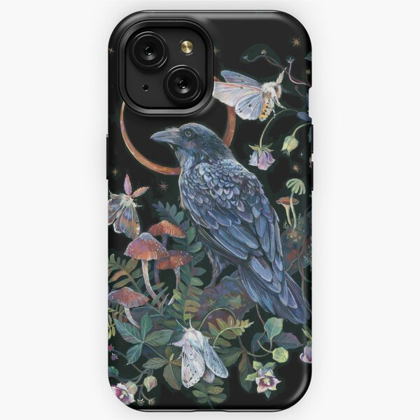 Moon Raven iPhone Tough Case
