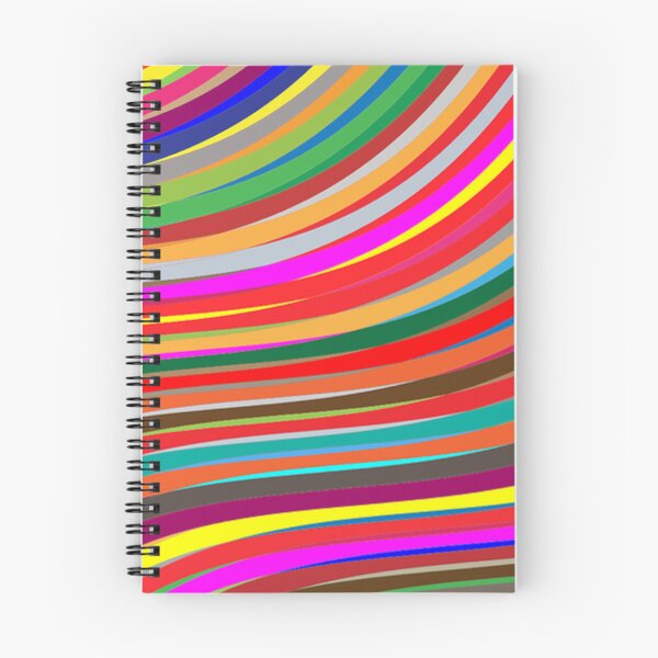 Item preview, Colorful rainbow waves texture design designed and sold by ExactCreations.