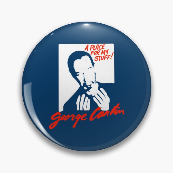 Item preview, George Carlin Comedian    designed and sold by Barnabsashop.