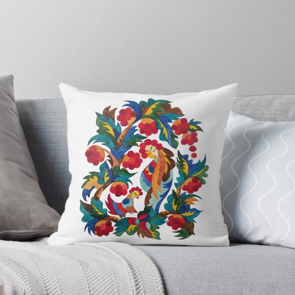 Item preview, Oh, at the moon there is a red viburnum. Ukrainian girl and bird.viburnum designed and sold by oleo79.