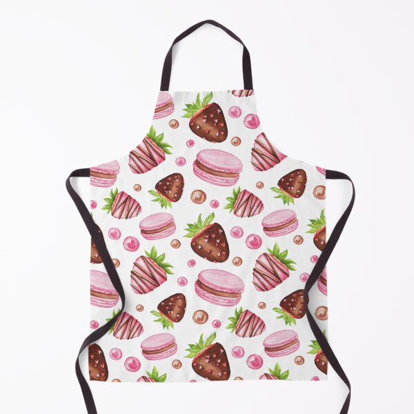 Item preview, Strawberries and Macaron Dessert Patterns  designed and sold by Mystic-Roots99.