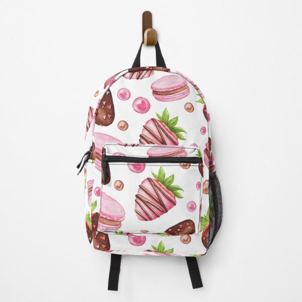 Item preview, Strawberries and Macaron Dessert Patterns designed and sold by Mystic-Roots99.