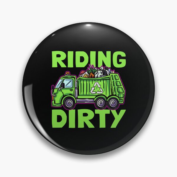 Item preview, Riding Dirty Garbage Truck designed and sold by tobbz.