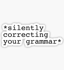 Grammar Sticker