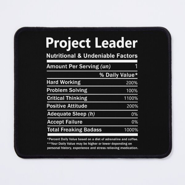 Item preview, Project Leader T Shirt - Nutritional And Undeniable Factors Gift Item Tee designed and sold by watkinsmat.