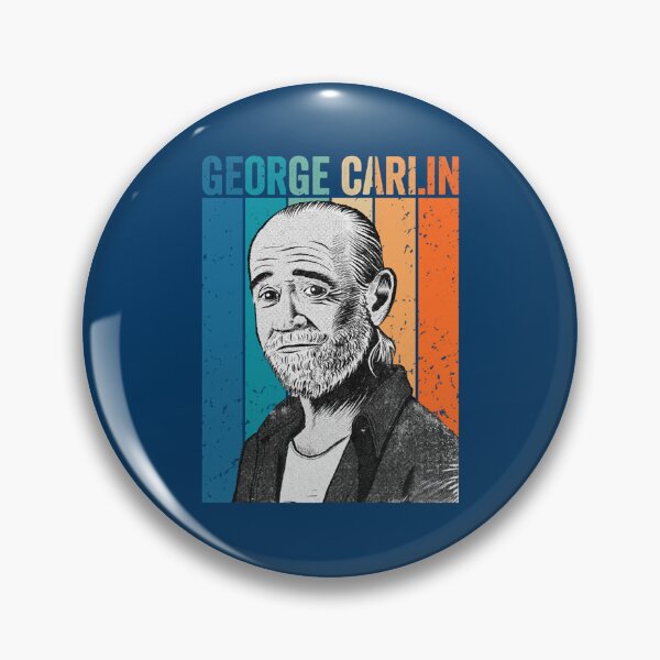 Item preview, George Carlin Comedy Legend                designed and sold by Barnabsashop.