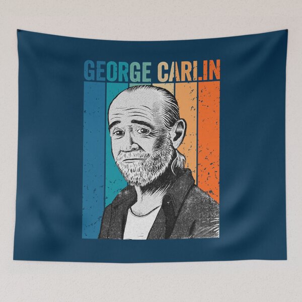 Item preview, George Carlin Comedy Legend                designed and sold by Barnabsashop.