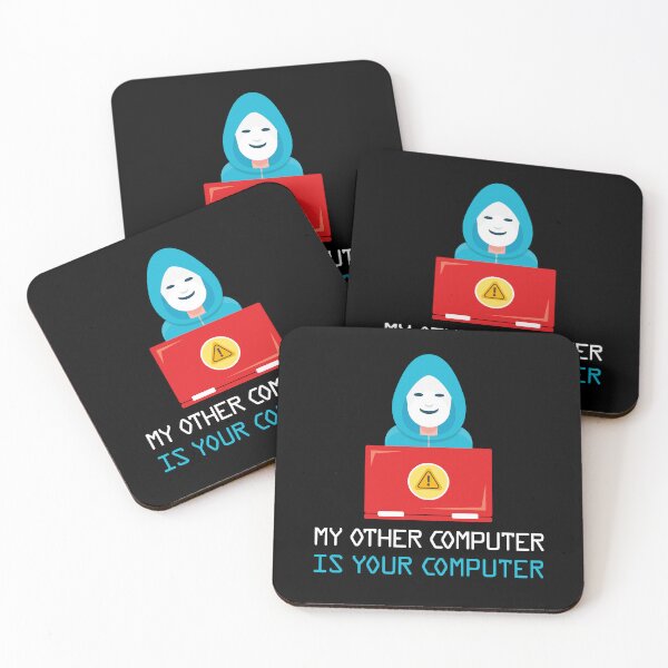 Item preview, My Other Computer Is Your Computer Hacker Gift Idea designed and sold by Tatus Brinal.