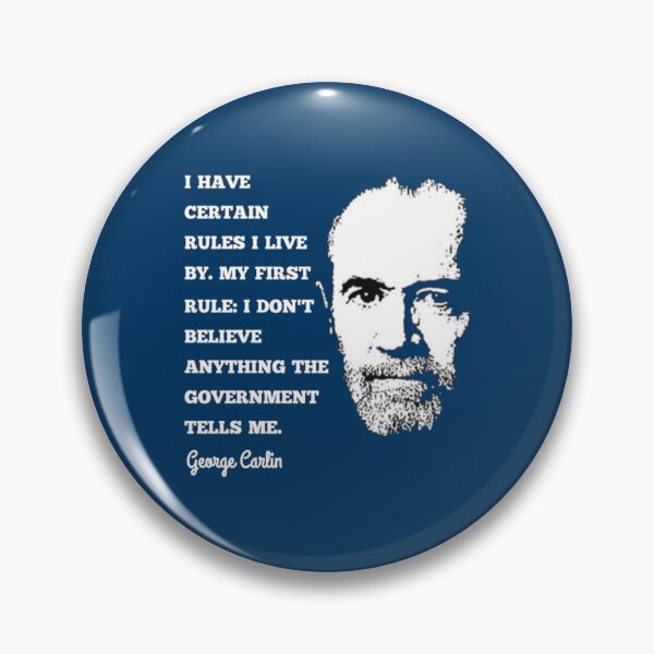Item preview, George Carlin Comedy Legend         designed and sold by Barnabsashop.