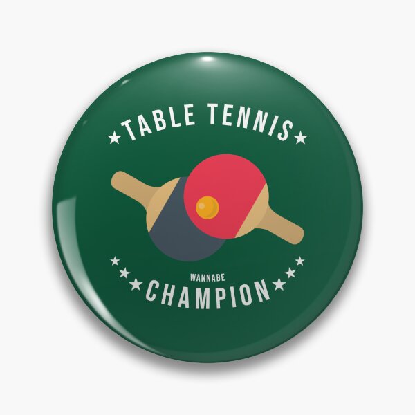 Item preview, Table Tennis (Wannabe) Champion Funny designed and sold by Happy Puppy Print On Demand.