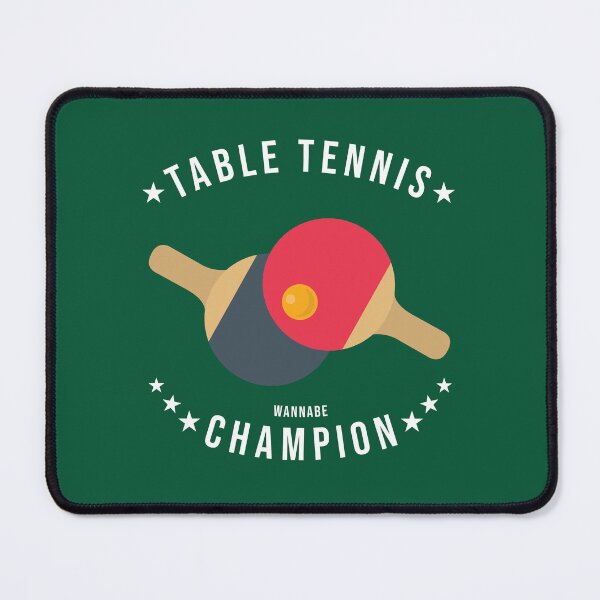 Item preview, Table Tennis (Wannabe) Champion Funny designed and sold by Happy Puppy Print On Demand.