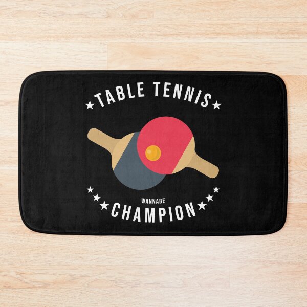 Item preview, Table Tennis (Wannabe) Champion Funny designed and sold by Happy Puppy Print On Demand.
