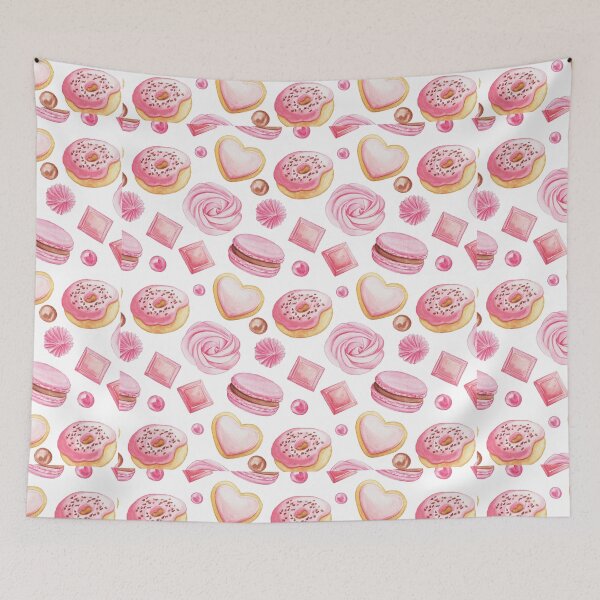 Item preview, Donuts and Macaron Dessert Patterns  designed and sold by Mystic-Roots99.