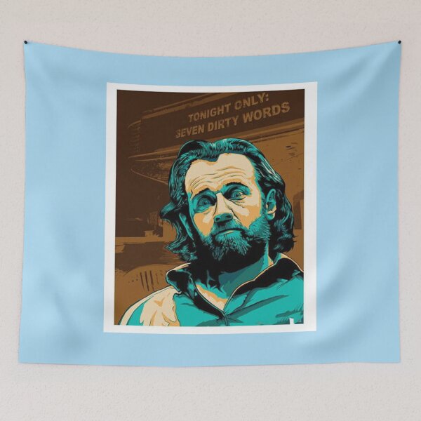 Aperçu de l'œuvre George Carlin (2) créée et vendue par Barnabsashop.