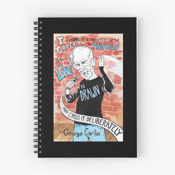 Item preview, George Carlin Comedy Legend      designed and sold by Barnabsashop.