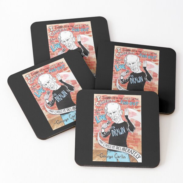 Item preview, George Carlin Comedy Legend      designed and sold by Barnabsashop.