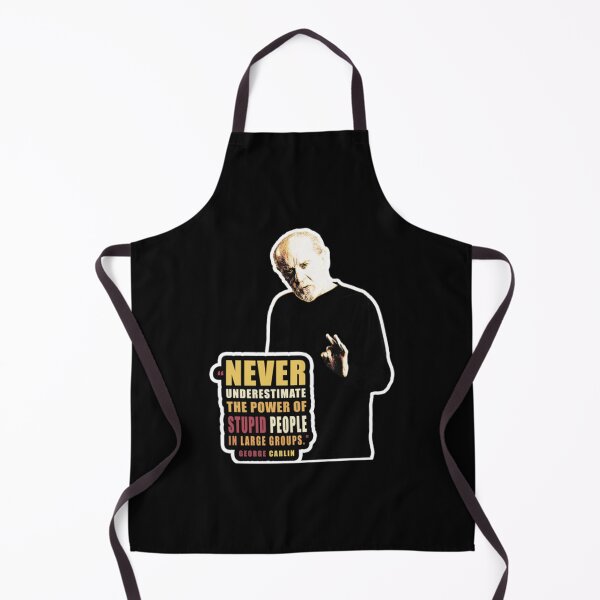 Item preview, George Carlin Quote On Stupid Vintage designed and sold by Barnabsashop.