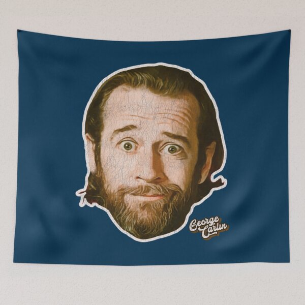 Artikelvorschau, George Carlin Retro entworfen und verkauft von Barnabsashop.