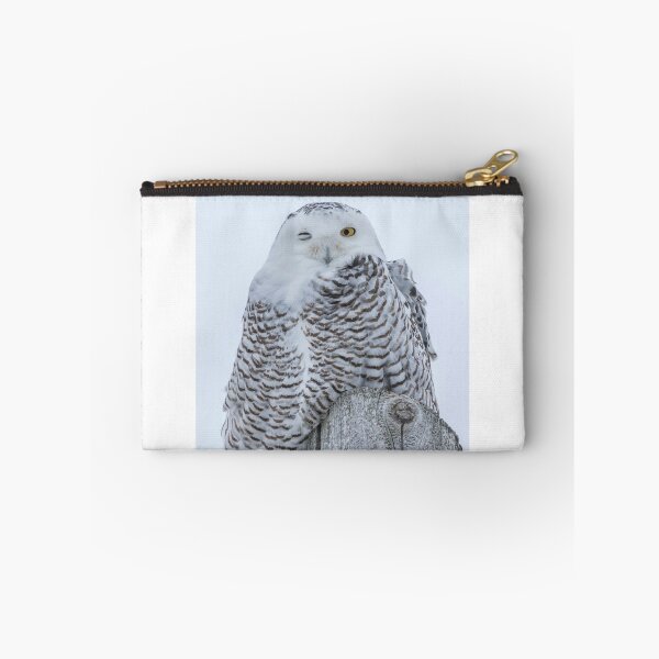 Item preview, Winking Snowy Owl designed and sold by Thomasyoung.