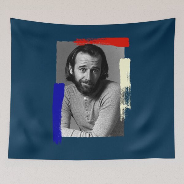 Item preview, George Carlin Vintage Portrait   designed and sold by Barnabsashop.