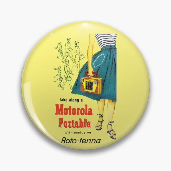 Item preview, MOTOROLA PORTABLE RADIO - ADVERT designed and sold by ThrowbackAds.