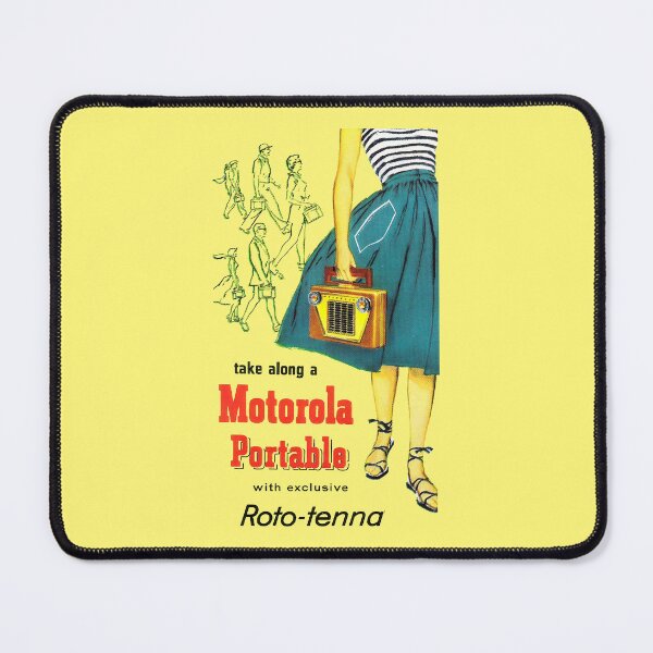 Item preview, MOTOROLA PORTABLE RADIO - ADVERT designed and sold by ThrowbackAds.